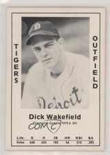 1979 TCMA Diamond Greats Dick Wakefield #391