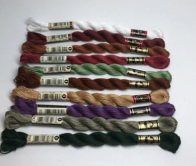 DMC Perle Cotton Embroidery Floss Assorted Colors of Size 5  - Image 1 of 4