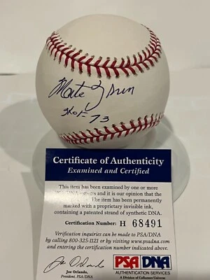 Monte Irvin Autographed Signed Official MLB Baseball NY Giants HOF73 PSA/DNA - Image 1 of 4