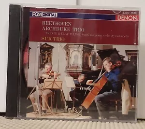 Beethoven Trio op. 97 "Erzherzog" für Klavier, Violine & Violincello - Suk Trio - CD - Bild 1 von 4