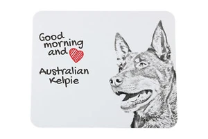 Australische kelpie muismat met hond Art-Dog - Afbeelding 1 van 7