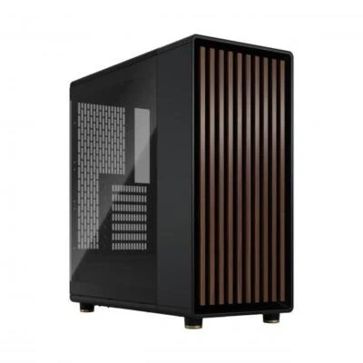 FRACTAL CASE MID TOWER NORTH CHARCOAL BLACK TG DARK FORMATO MID TOWER - Immagine 1 di 4