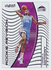 CARMELO ANTHONY 2015-16 Panini Clear Vision Rookie Revision Purple 22/25