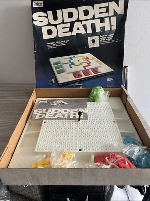 Vintage board Game Sudden Death Gabriel 1978 Working Retro - Image 1 of 4
