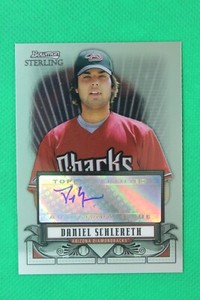Daniel Schlereth 2008 BOWMAN STERLING Autograph Auto Arizona Diamondbacks