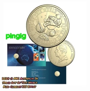2024 $1 Australia In Space Out Of This World PNC Kind Charles III Effigy π₯ - Picture 1 of 3