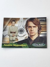 2006 Topps Star Wars Evolution Update Edition Green Card 1B Anakin Skywalker