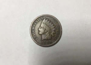 1904  Indian Head Cent Penny      Free Shipping - Picture 1 of 2