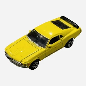 Welly 1970 Ford Mustang Yellow 1:64 Scale Vehicle #2223 Loose - Picture 1 of 6