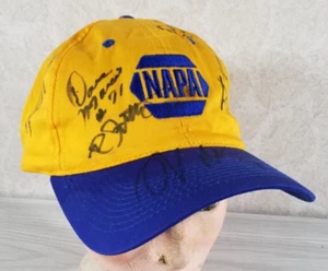 NAPA Auto Parts 75thAnniversary Racing Cap Mütze 6 Fahrer Unterschriften handsigniert - Bild 1 von 10