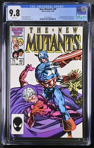 NEW MUTANTS #40 [1986] CGC 9.8 White Pages Marvel Comics AVENGERS APP - Picture 1 of 3