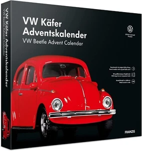 VW Beetle 1200 Red Advent Calendar Franzis 55255 1/43 - Picture 1 of 8