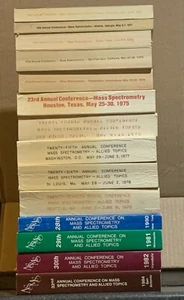 Annual Conference on Mass Spectrometry 14 Volumes 1970-84 | Gas Chromatography - Picture 1 of 3