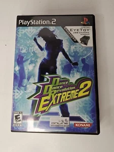 ps2 ddr extreme 2 replacement case only NO GAME - Picture 1 of 3