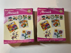Mein Erstes Mosaik - 2 Packs - 400 Stecker - Neu - Bild 1 von 1