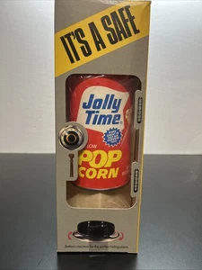 Vtg 1988 CALIFORNIA SAFE Hidden Compartment Stash Can Jolly Time Popcorn C8 - Picture 1 of 8