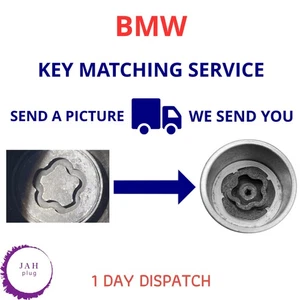 LOCKING WHEEL NUT KEY SECURITY MASTER FOR BMW 2 SERIES BOLT MATCHING SERVICE UK - Picture 1 of 5