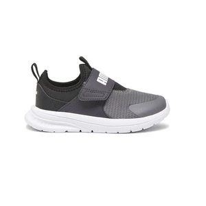 PUMA Evolve Slip On Youth Boys Black, Grey Sneakers Casual Shoes 38913506 - Picture 1 of 6
