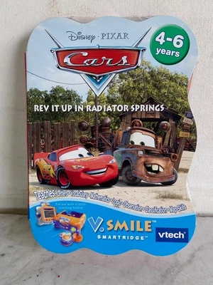 VTECH Disney Pixar CARS Game Cartridge. Radiator Springs. V.Smile Smartridge NEW - Image 1 of 3