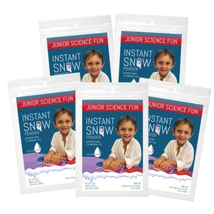 5er-Pack Junior Science Fun Instant Schneepulver 2 Unzen ergibt 8 Gal MINT-Kit - Bild 1 von 4