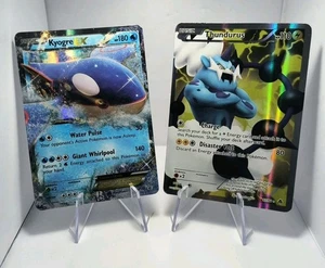 Pokémon Card Lot – Kyogre EX XY41 & Thundurus 97/98 – Played Condition - Picture 1 of 21