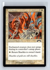 (3x) SHACKLES – MTG Magic the Gathering Card – Exodus – Common - Picture 1 of 6
