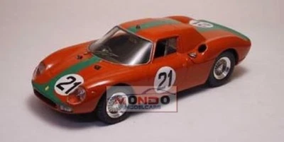 1:43 BEST Ferrari 250 Lm Monza 1966 #21 De Siebenthal Red BE9198 - Immagine 1 di 2