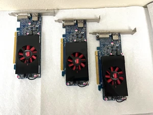 Lot 3 Dell 00NTVR AMD Radeon HD 7570 1GB Graphics Card HDMI and DVI High profile - Picture 1 of 11