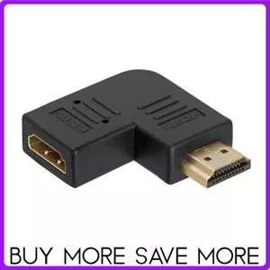 HDMI 2.0 Right Angle Adapter Male to Female 90 270 Degree Converter 1080p 4K - Picture 1 of 1