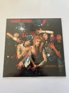 Hanoi Rocks- Oriental Beat- Red Vinyl LP. Uzi Suicide 1989. Near Mint - Picture 1 of 4