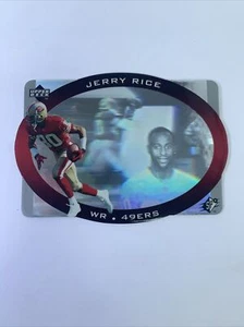 Holograma Jerry Rice 1995 Upper Deck SPx San Francisco 49ers - Imagen 1 de 2