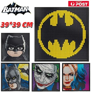 BATMAN Building Block Pixel Painting Kids Educational Toys Gift DIY Decorations - Picture 1 of 15