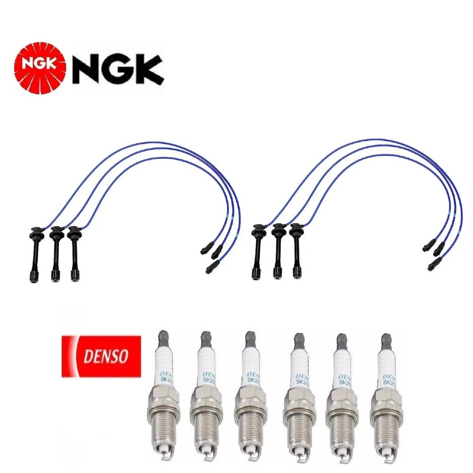Настраиваемый комплект проводов свечей зажигания и свечей зажигания для Toyota Sienna 1998-2000 - Изображение 1 из 1