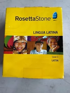 Rosetta Stone Latin Level 1 - Lingua Latina - Picture 1 of 2