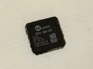 UMC U5SX 486-33F, 33MHz Processor CPU - Only for collection!!! - Bild 1 von 2