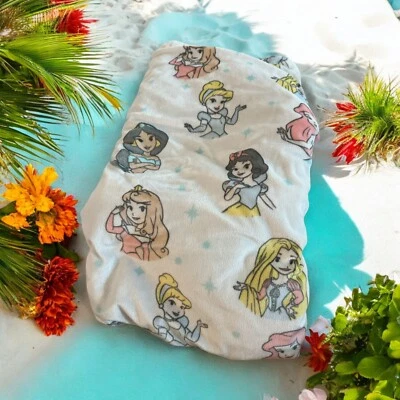 Manta polar Disney bebé princesa rosa Cenicienta Ariel Blancanieves jazmín Foto 1 de 4