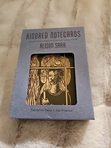 THE ARION PRESS SF LIMITED EDITION KINDRED 12 NOTECARDS ALISON SAAR BOXED NEW - Picture 1 of 16