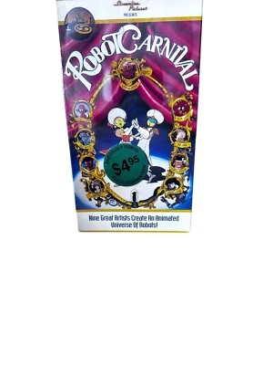 Robot Carnival (VHS, 1993) Cat.#958 RARE Classic Anime Sealed - Image 1 of 3