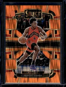 2023-24 Panini Select #54 Scottie Barnes Orange Flash Prizms - Picture 1 of 2