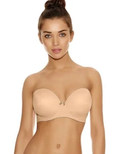 38DDD (US) Freya Deco Underwire Strapless/Multiway Molded T-Shirt Bra AA4233 - Picture 1 of 5
