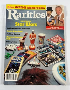 Rarities Magazine September October 1983 Collectibles of Star Wars and more - Picture 1 of 10