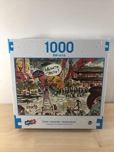Puzzle Ooh La La ARIGATO TOKYO!! 1000 pcs 27x19 SURE LOX Artsy colorful modern - Picture 1 of 6