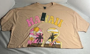Nueva con etiquetas Camiseta Wild Fable Recortada Hawaii 92 Aloha Talla M - Imagen 1 de 3