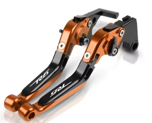Leve regolabili CNC racing Yamaha YZF R6 2006-2016 coppia dx+sx ARANCIONI - Foto 1 di 1