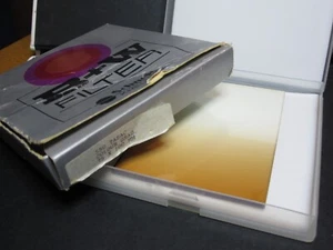 B+W 550 Tobacco Tobac Color Graduated 75mm x 100mm - Picture 1 of 5