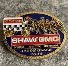 Shaw GMC Chuckwagon CS Jason Glass 2005 Pontiac Buick Hummer Race Hat Lapel Pin