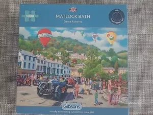 Gibsons  JIGSAW Puzzle 1000piece Matlock Bath - Picture 1 of 7