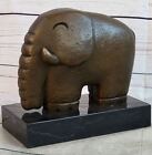 Salvador Dali Elephant with Abstract Body Bronze Sculpture Art Deco Statue Gift