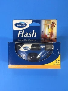 HomeLife Flash Single-Use Camera Indoor or Outdoor Use 27 Exposures 35mm Color  - Picture 1 of 11