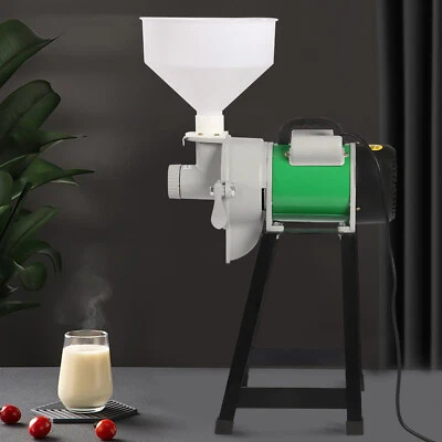 Máquina de molienda eléctrica Alimentación Harina Fresadora Grano Maíz Trigo Molinillo EE. UU. Foto 1 de 4